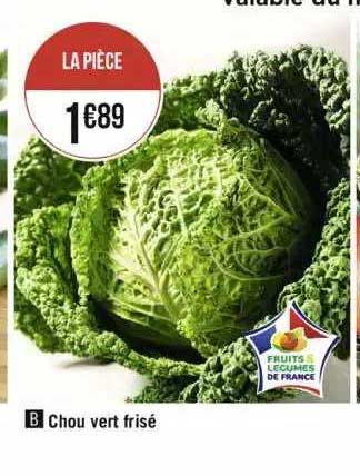 chou vert frisé