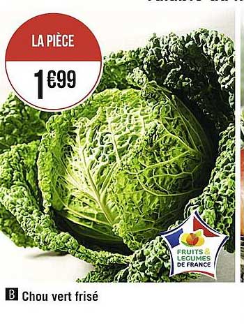 chou vert frisé