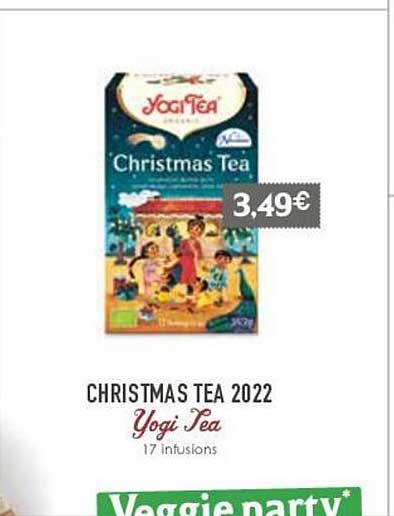 christmas tea 2022 yogi tea