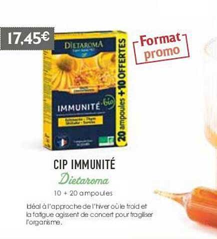 cip immunité dietaroma