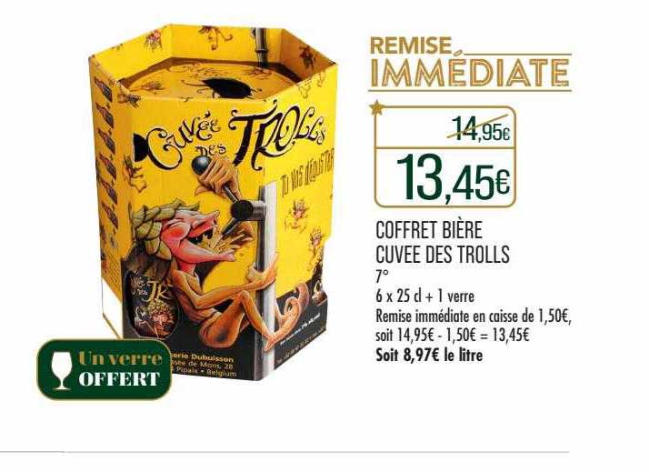 coffret bière cuvée des trolls 7°