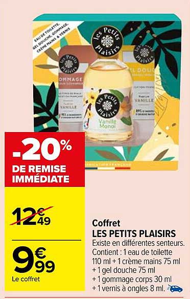 coffret les petits plaisirs