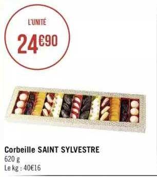 corbeille saint sylvestre