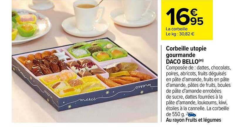 corbeille utopie gourmande daco bello