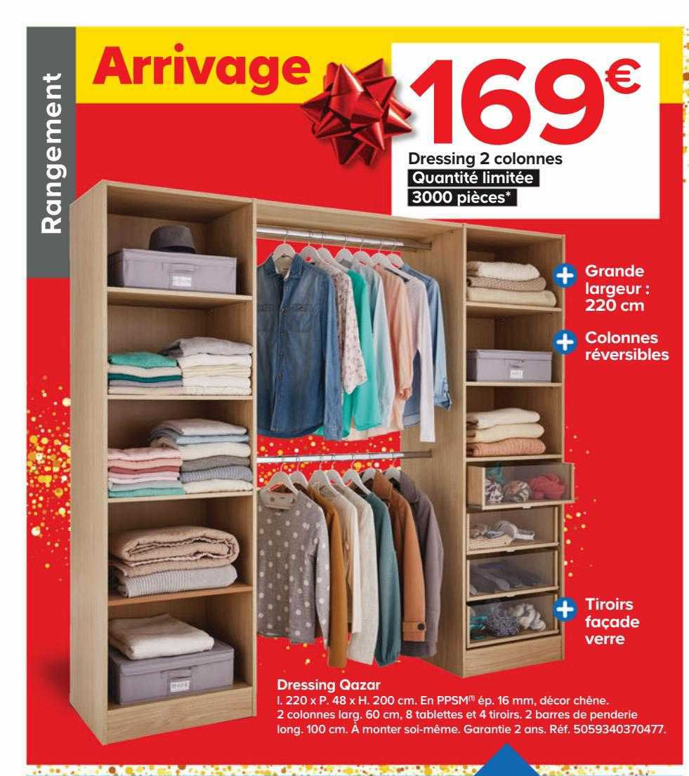 dressing 2 colonnes qazar