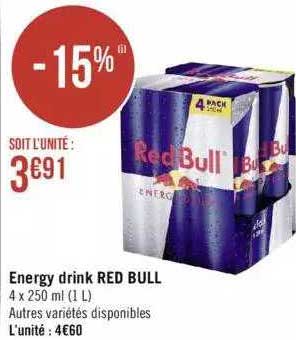 Energy Drink Red Bull