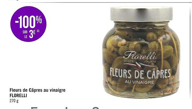 Fleurs De Câpres Au Vinaigre Florelli