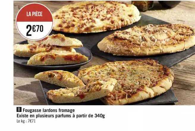 Fougasse Lardons Fromage