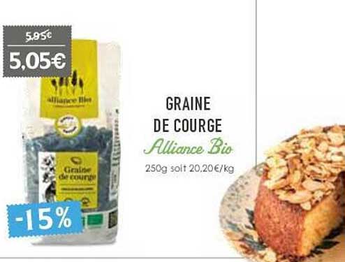 graine de courge alliance bio