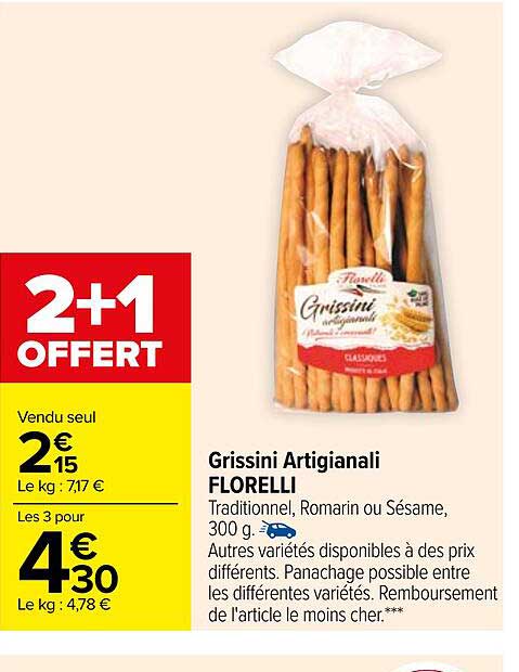 grissini artigianali florelli