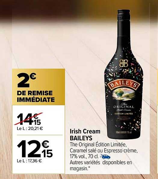 irish cream baileys