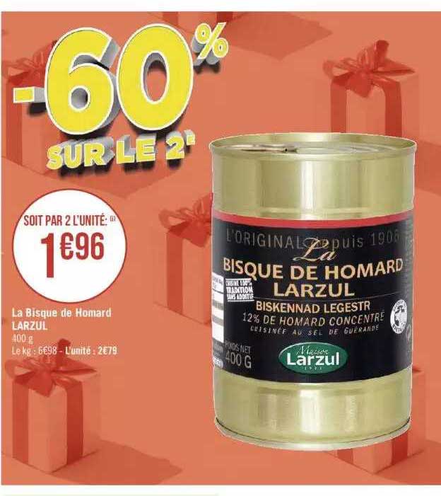 la bisque de homard larzul