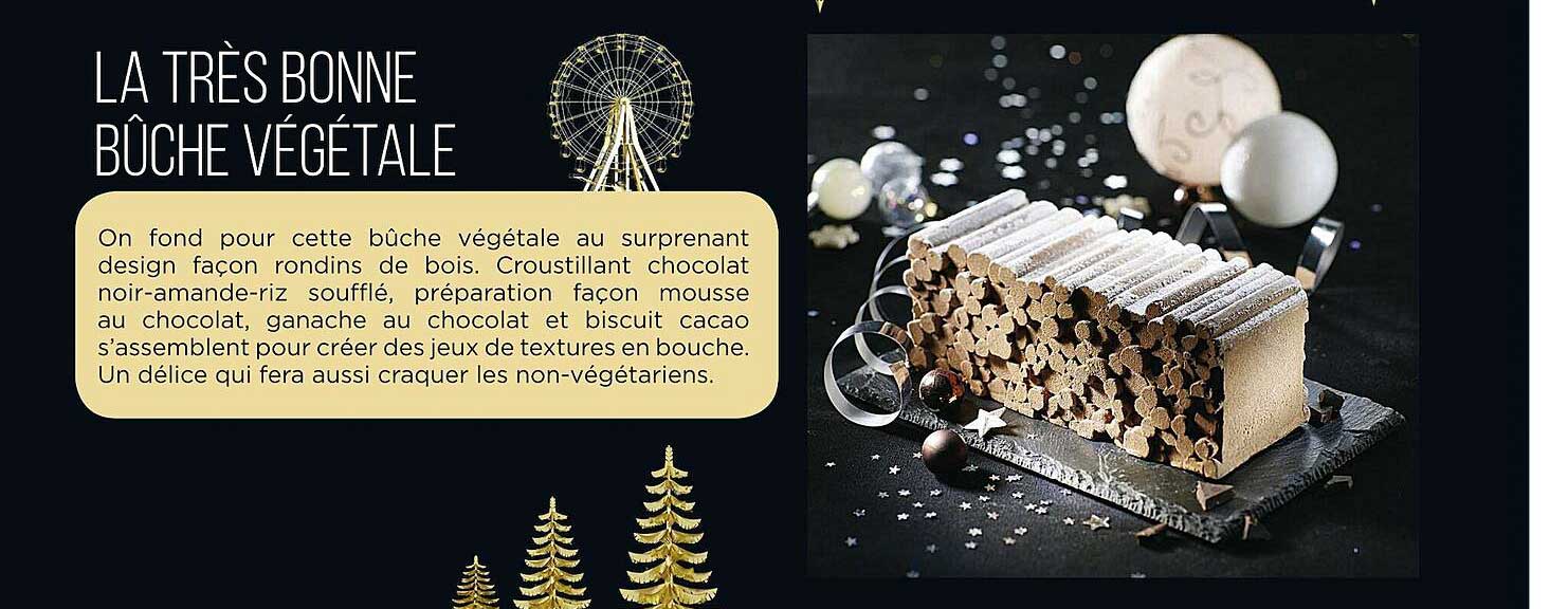 La Très Bonne Bûche Végétale