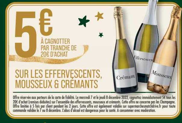 les effervescents, mousseux & crémants