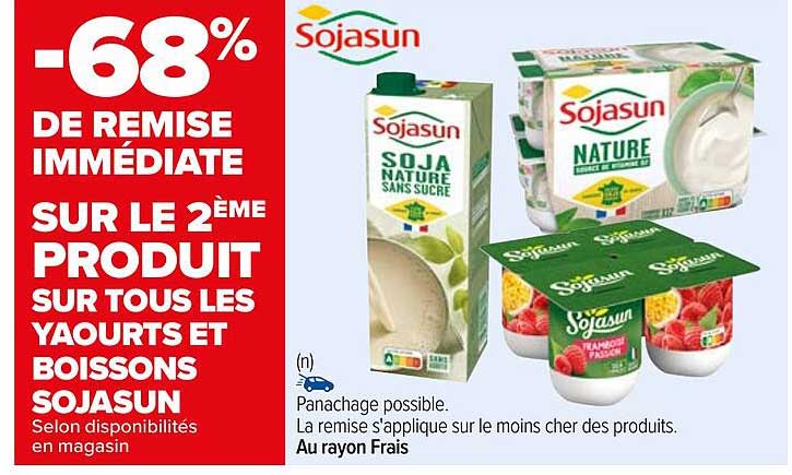 Les Yaourts Et Boissons Sojasun