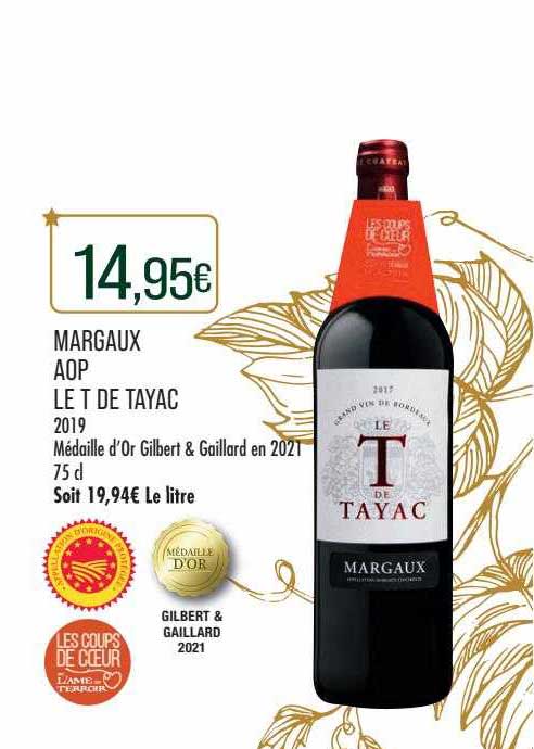 margaux aop le t de tayac 2019