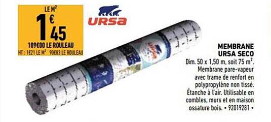 membrane ursa seco