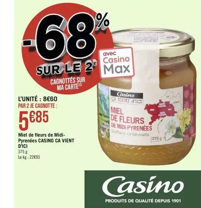 miel de fleurs de midi-pyrénées casinou ça vient d'ici