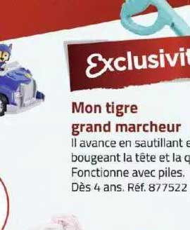 mon tigre grand marcheur