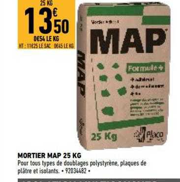 Mortier Map 25 Kg