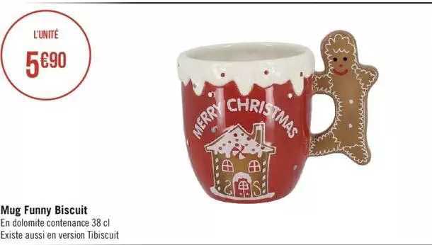 mug funny biscuit