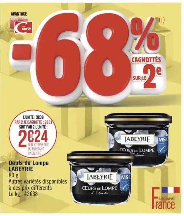 œufs de lompe labeyrie