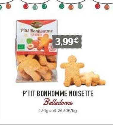 p'tit bonhomme noisette belledonne