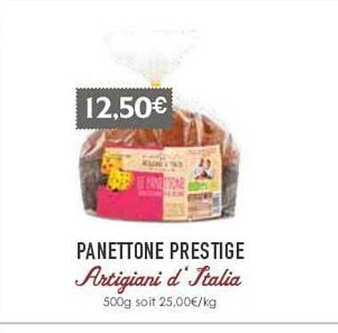 panettone prestige artigiani d'italia