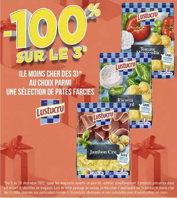 Pâtes Farcies Lustucru