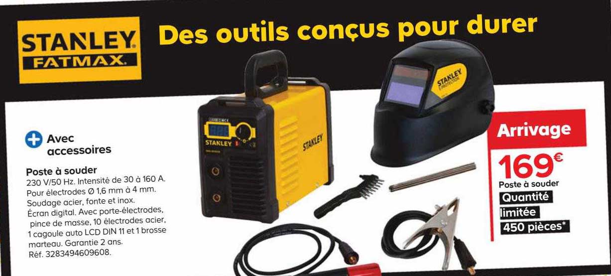 poste à souder stanley