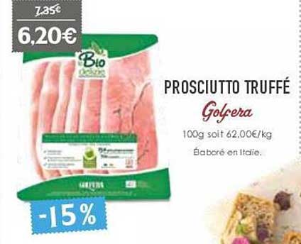 prosciutto truffé golfera