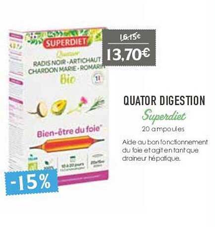 quator digestion superdiet