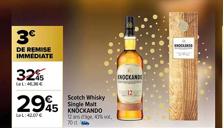scotch whisky single malt knockando
