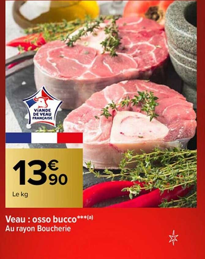 Veau : Osso Bucco***