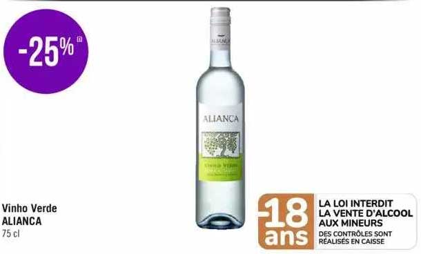 vinho verde alianca