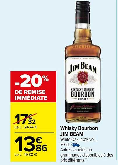 Whisky Bourbon Jim Beam