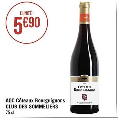 Aoc Côteaux Bourguignons Club Des Sommeliers