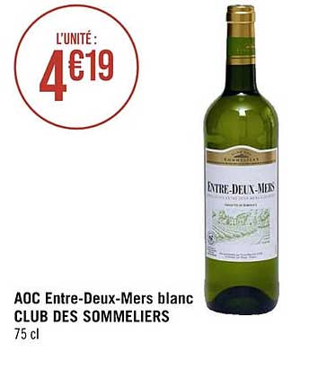 aoc entre-deux-mers blanc club des sommeliers