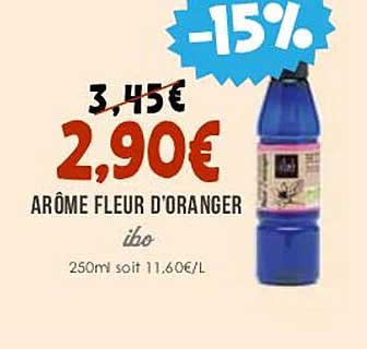 Arôme Fleur D'oranger Ibo