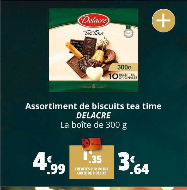 Assortiment De Biscuits Tea Time Delacre