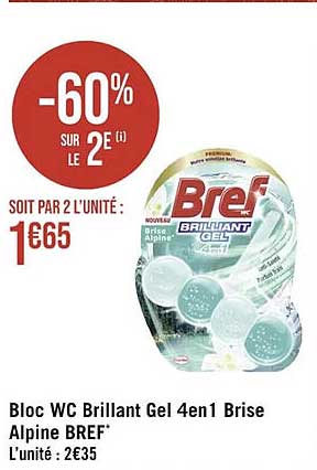bloc wc brillant gel 4 en 1 brise alpine bref