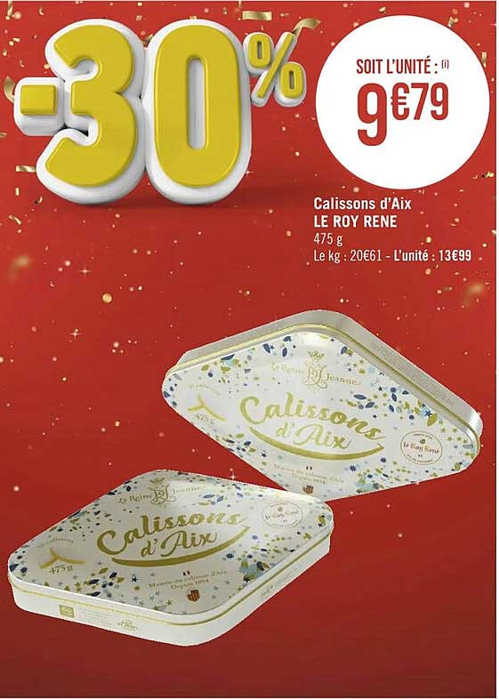 calissons d'aix le roy rené