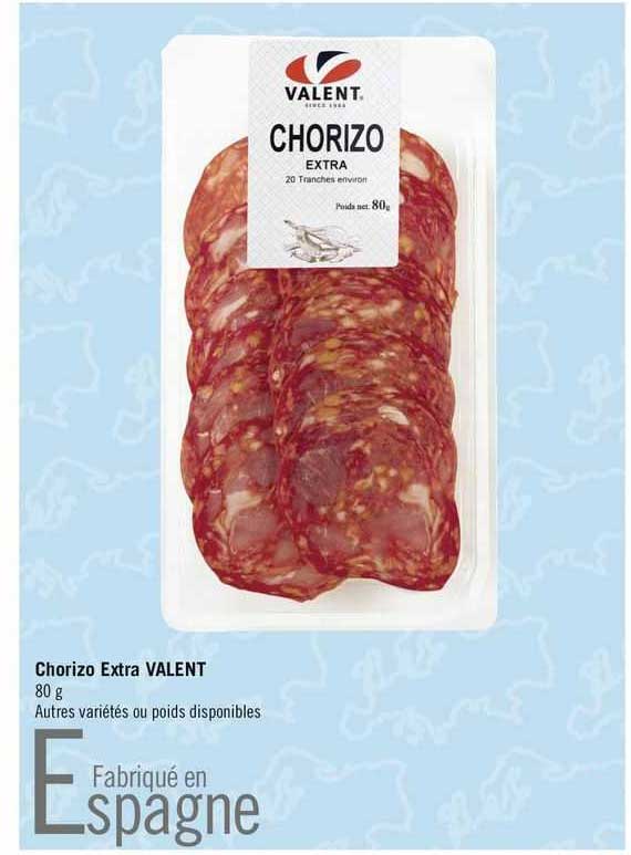 chorizo extra valent
