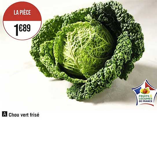 chou vert frisé