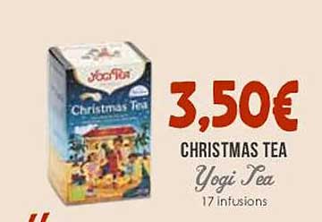 christmas tea yogi tea