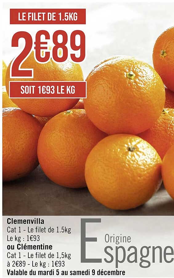 clemenvilla ou clémentine