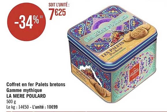 coffret en fer palets bretons gamme mythique la mère poulard