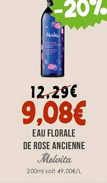 Eau Florale De Rose Ancienne Melvita