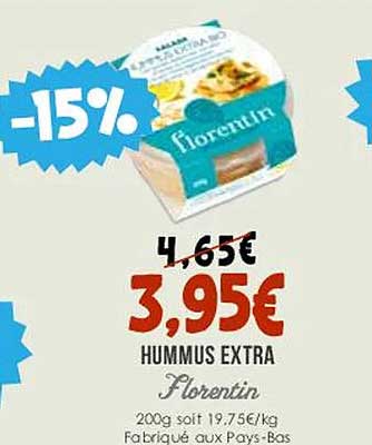 hummus extra florentin