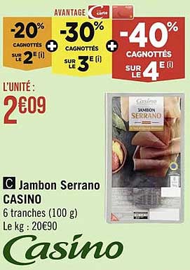 Jambon Serrano Casino